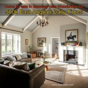 Read more about the article Home for sale in Bawdsey near Woodbridge for 500k  East Anglian Daily Times