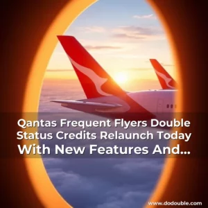 Read more about the article Qantas Frequent Flyers Double Status Credits Relaunch Today With New Features And Benefits!