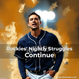 Read more about the article Rockies’ Nightly Struggles Continue