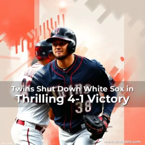 Read more about the article Twins Shut Down White Sox in Thrilling 4-1 Victory