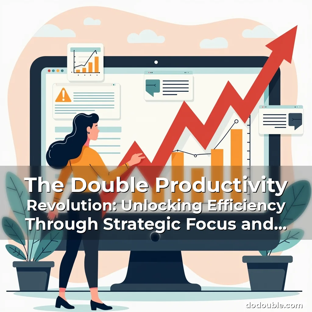 Read more about the article The Double Productivity Revolution: Unlocking Efficiency Through Strategic Focus and Time Mastery