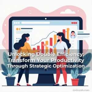 Artistic representation for Unlocking Double Efficiency: Transform Your Productivity Through Strategic Optimization