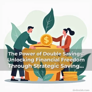 Read more about the article The Power of Double Savings: Unlocking Financial Freedom Through Strategic Saving Practices