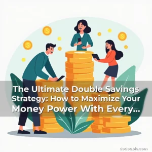 Read more about the article The Ultimate Double Savings Strategy: How to Maximize Your Money Power With Every Purchase
