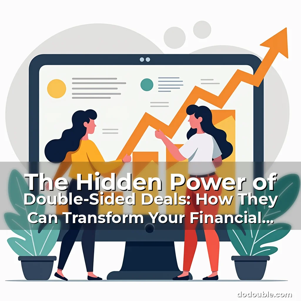 Read more about the article The Hidden Power of Double-Sided Deals: How They Can Transform Your Financial Strategy