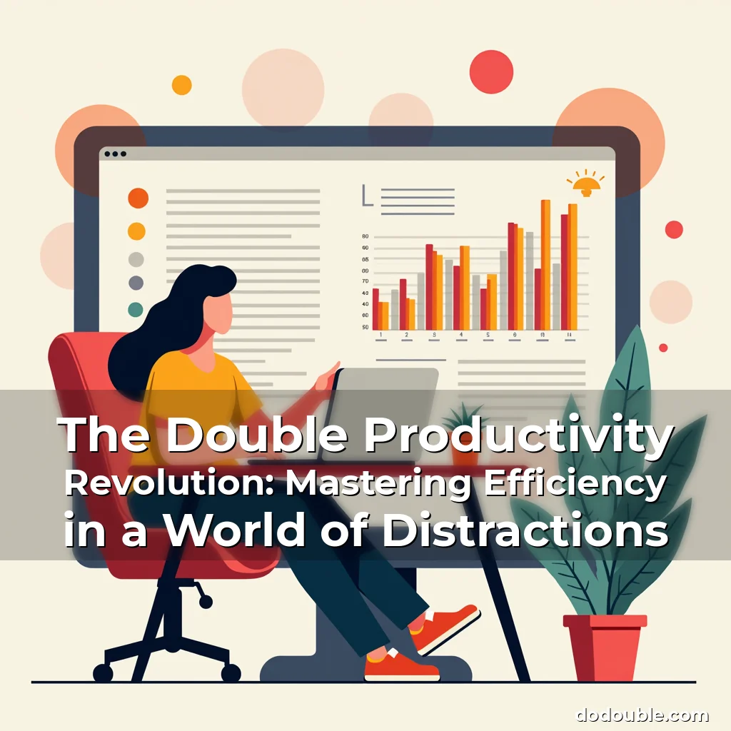 Read more about the article The Double Productivity Revolution: Mastering Efficiency in a World of Distractions