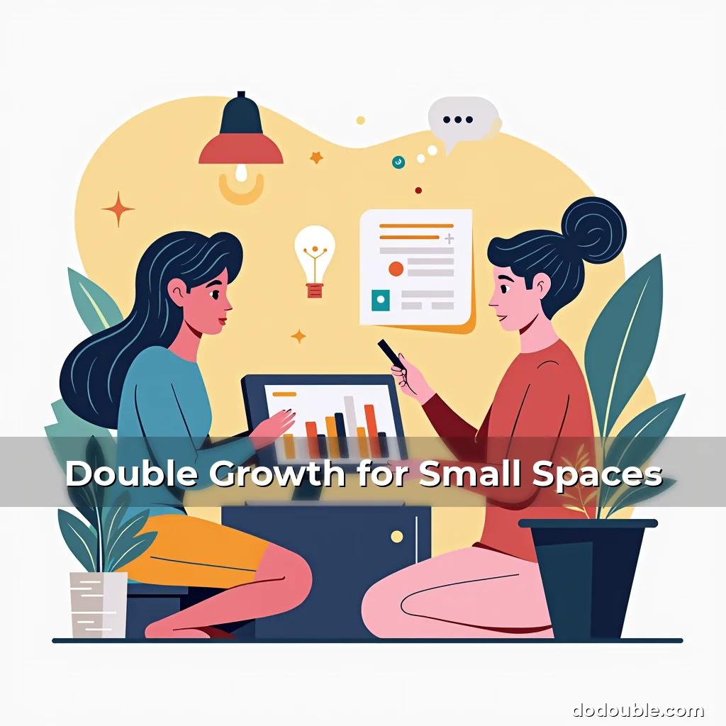 Artistic representation for Double Growth for Small Spaces