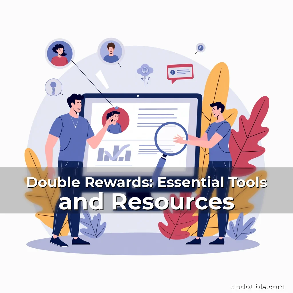 Artistic representation for Double Rewards: Essential Tools and Resources
