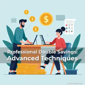 Artistic representation for Professional Double Savings: Advanced Techniques