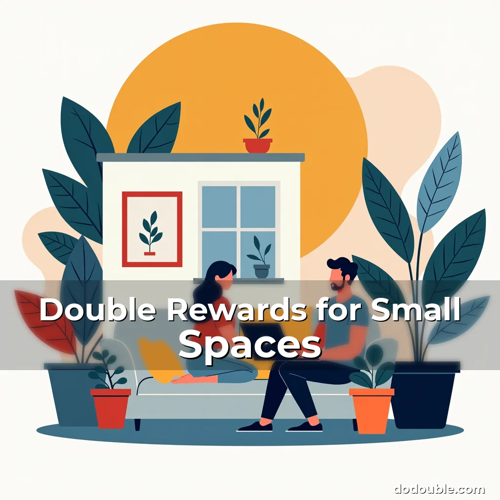 Artistic representation for Double Rewards for Small Spaces