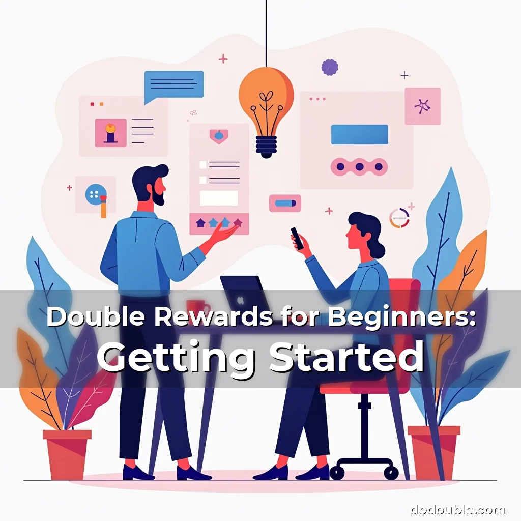 Artistic representation for Double Rewards for Beginners: Getting Started