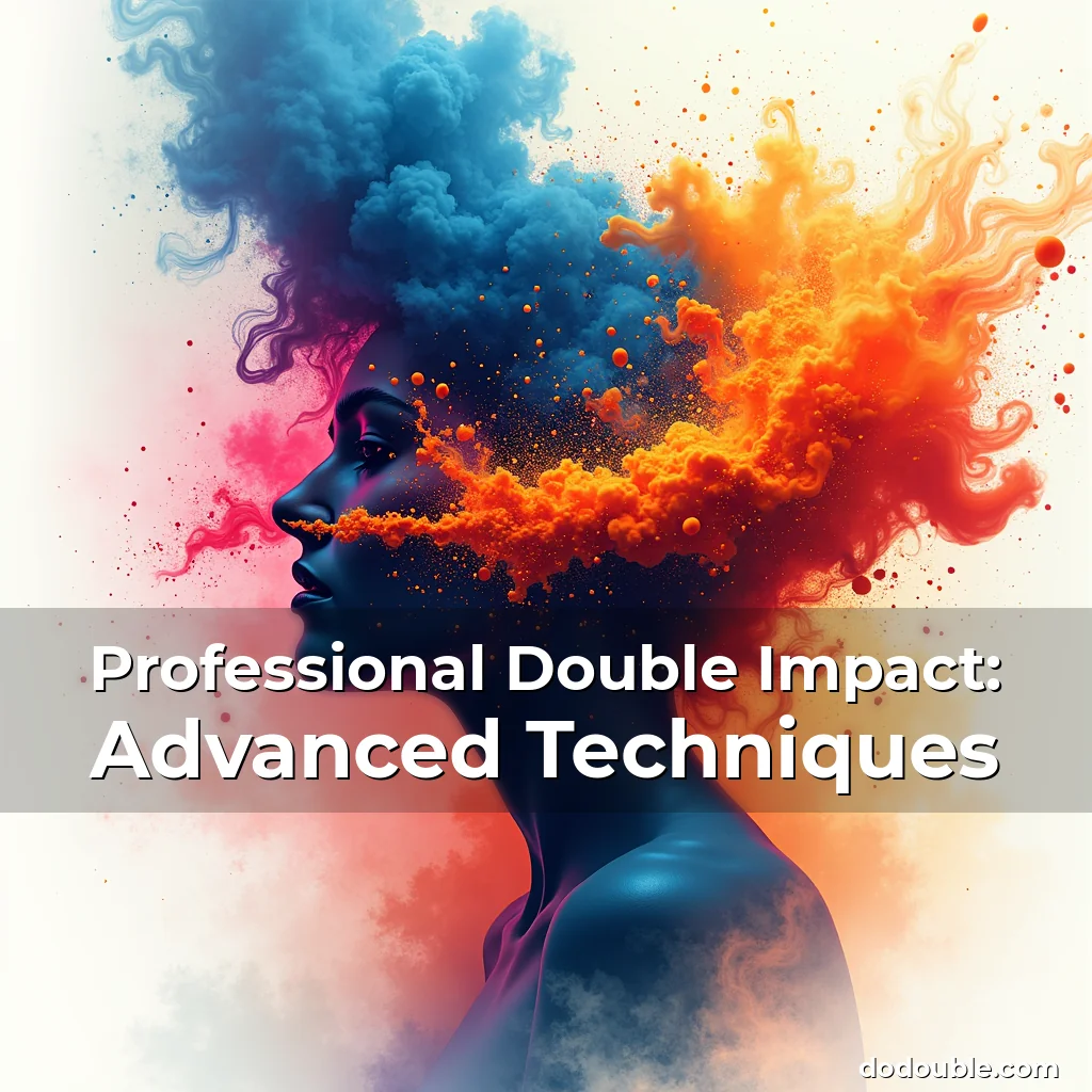 Artistic representation for Professional Double Impact: Advanced Techniques