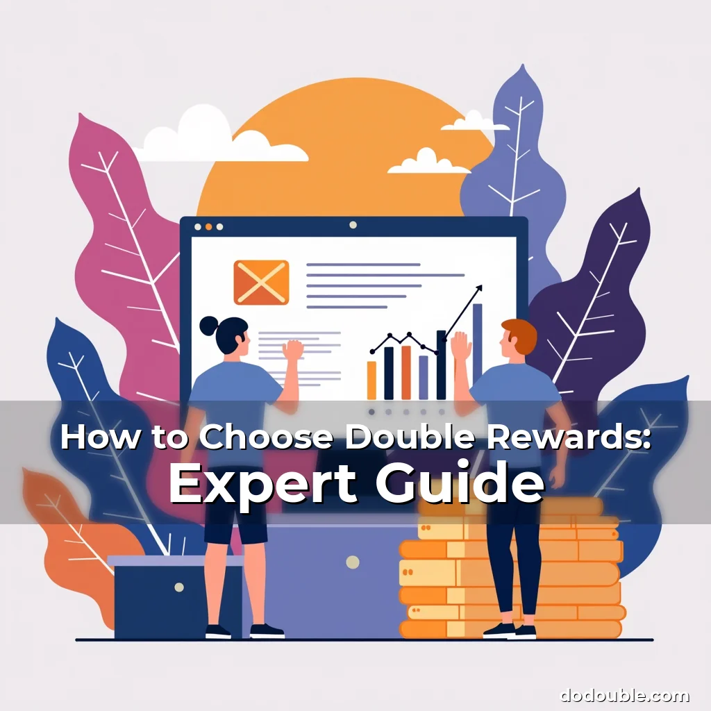 Artistic representation for How to Choose Double Rewards: Expert Guide