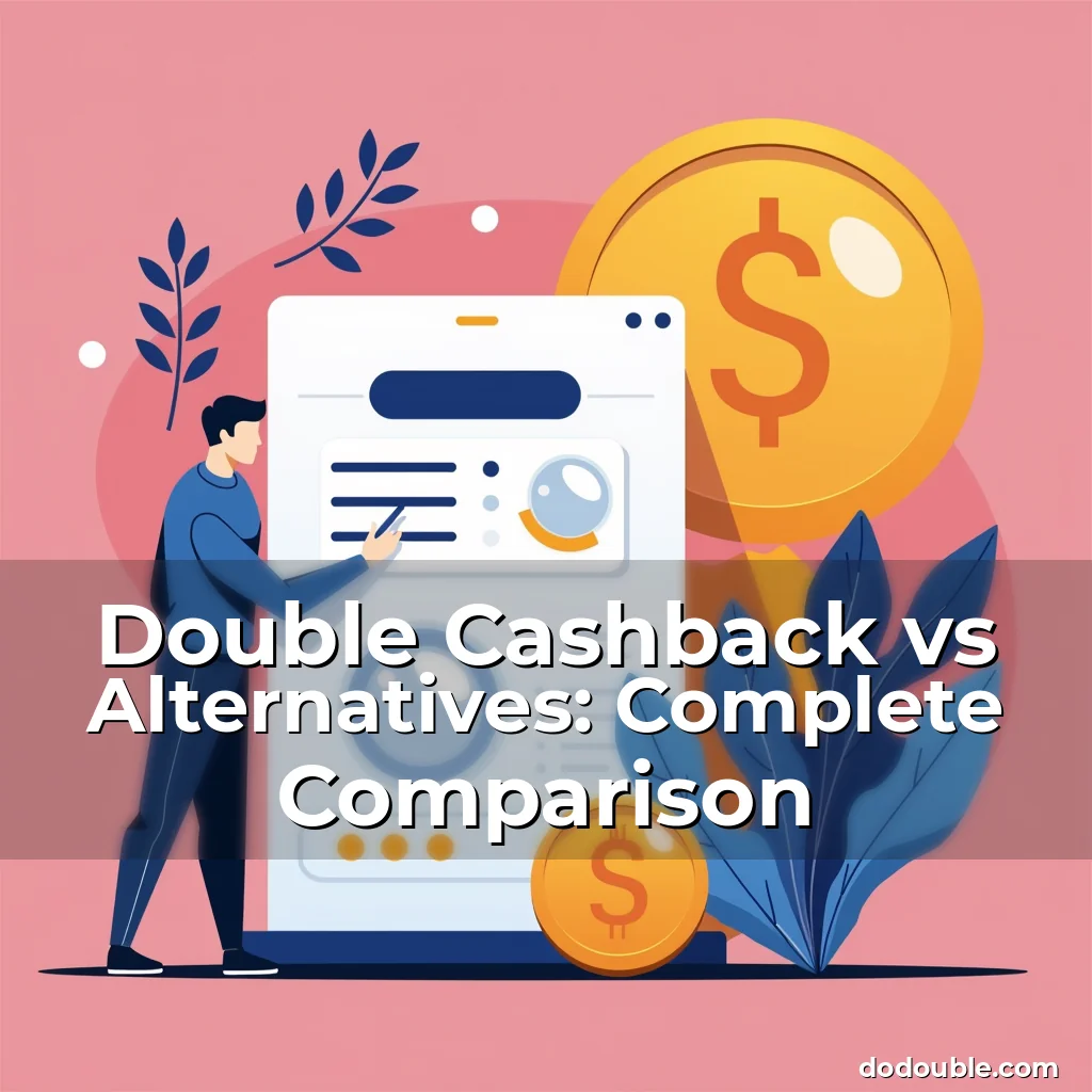 Artistic representation for Double Cashback vs Alternatives: Complete Comparison
