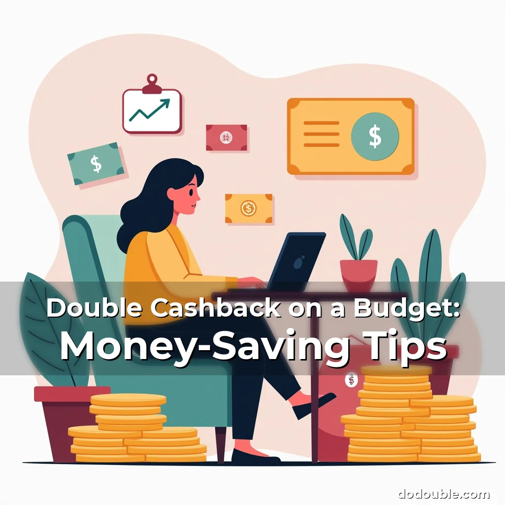 Artistic representation for Double Cashback on a Budget: Money-Saving Tips