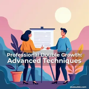 Artistic representation for Professional Double Growth: Advanced Techniques